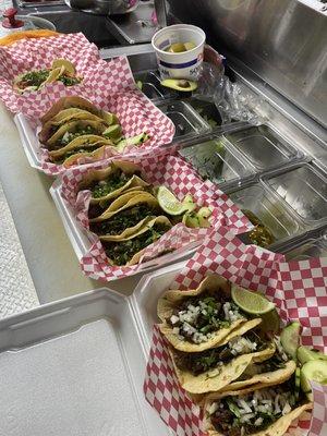 Tacos de asada