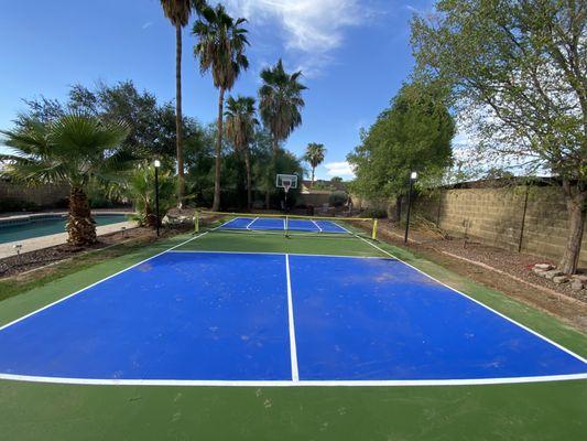 outdoor lighting for pickle ball court