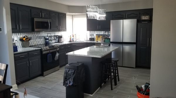 A Completed Kitchen Remodel