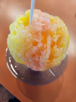 Banana, Bubble Gum, and Mango Hawaiian Snow