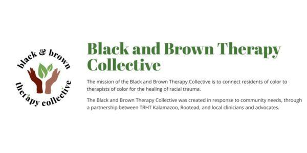 Black and Brown Therapy Collective member