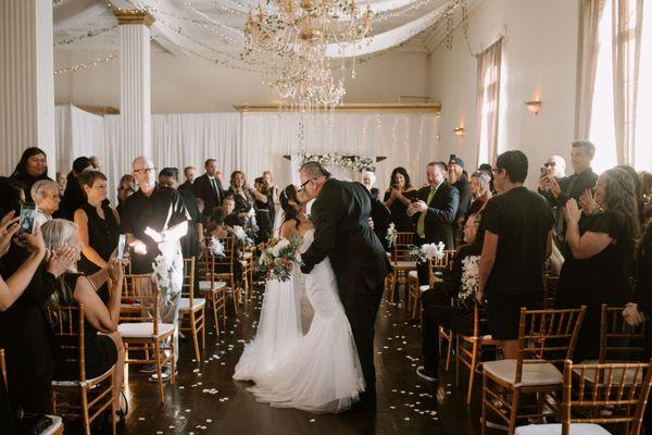 Ceremony setup