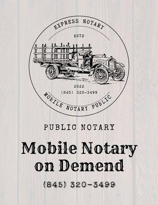 Notary Public Advertising Poster