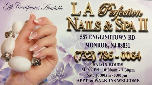 Call us for an appointment or stop by :)