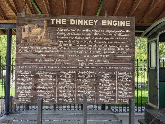 The Dinkey Engine, Soda Springs ID