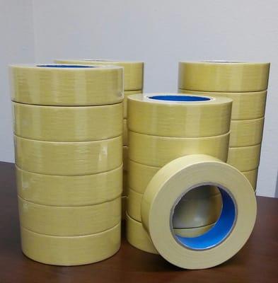 Auto Masking Tape 1.5" X 60 Yards, 24 rolls/case, $42/case. Professional quality, solvent resistant. Pick up in Whittier.