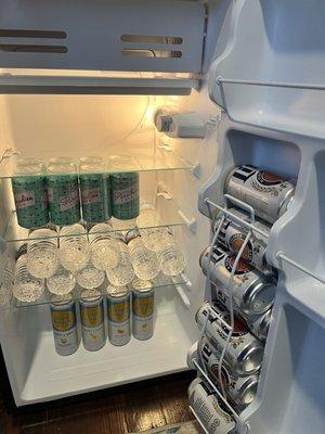 Stocked fridge