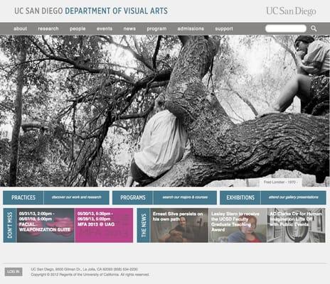 UC San Diego Visual Arts Department - http://visarts.ucsd.edu/