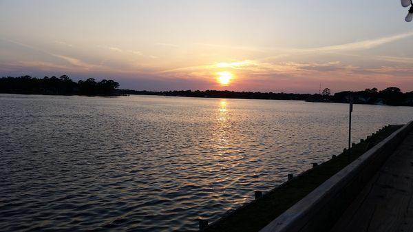 Sunset Over Fort Walton Beach