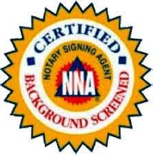 E&O Insured for $100,000 Background checked and Bonded. Certified Signing Agent. Member of NNA, Notary Rotary, Notary Café.