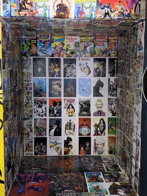 Comic booth selfie set