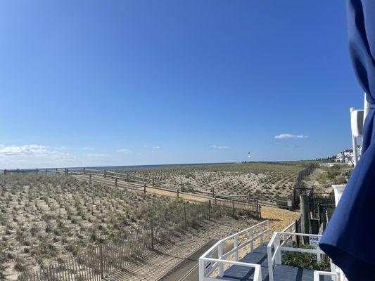 Spectacular view from poolside deck