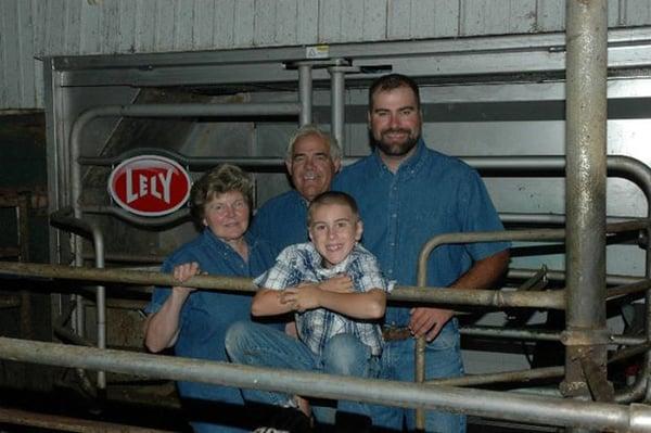 Knigge Farms 
 Theo & Pete, Charlie and Jacob Knigge