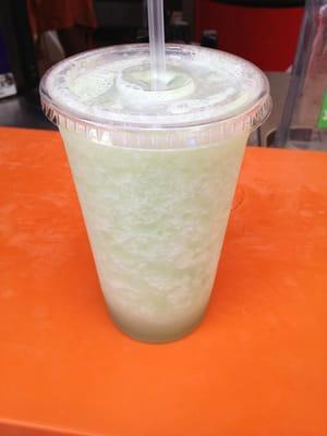 Honeydew, lime and ginger ale