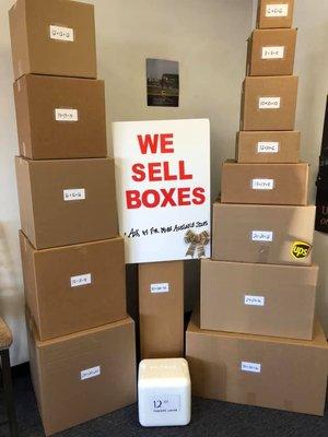 Packing? Moving? Or just need a box? We have plenty of sizes to choose from!