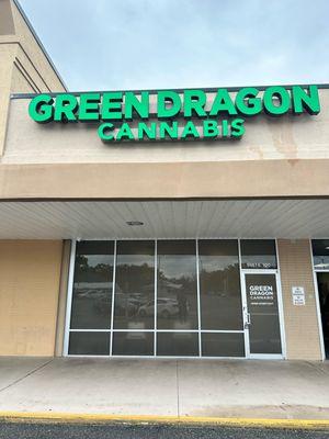 Green Dragon Cannabis Dispensary in Lake City FL exterior