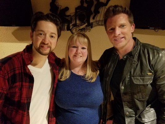 My picture with Bradford Anderson and Steve Burton after the show :)