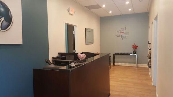 Reception area Weinstock Immigration Lawyers, Atlanta GA