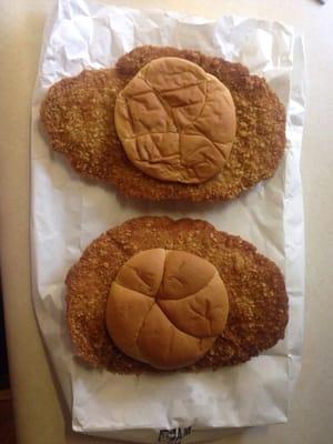 Breaded Tenderloins ! Yummy!