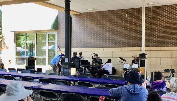 Warm day, cool jazz.