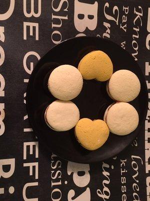 Beauty heart shaped Alfajores, simply delicious!