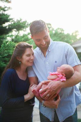 Family newborn photos