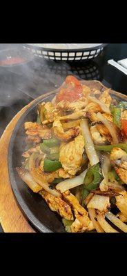 Chicken fajitas