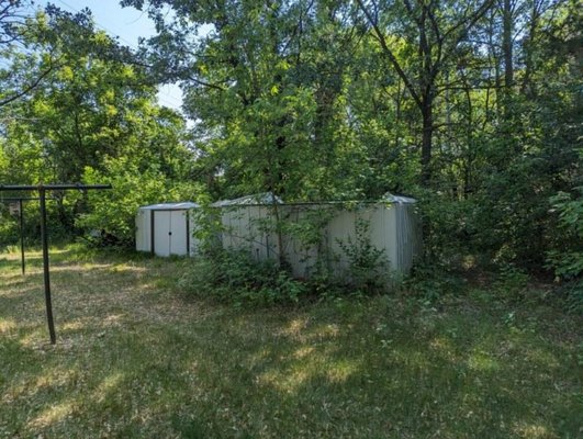 We tear down old sheds!