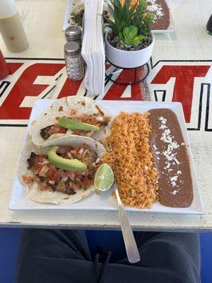 Fish Taco Plate