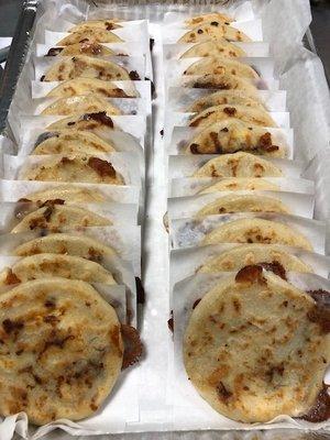 Pupusas, Gluten free, Traditional, Meatless and Dairy Free!