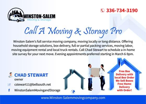 Call Today for a Free Moving Quote