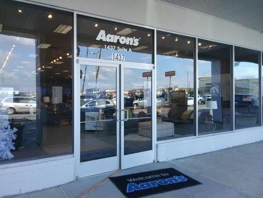 I finished work for Aaron's Furniture in Seguin Texas.