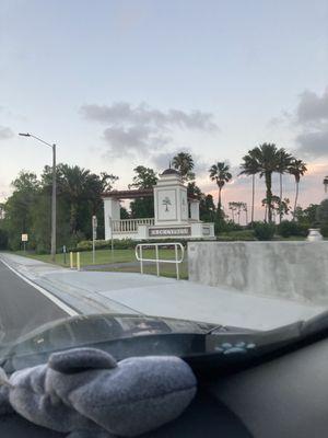 Our Grand Sign from the main road