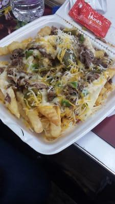 Philly steak fries $7