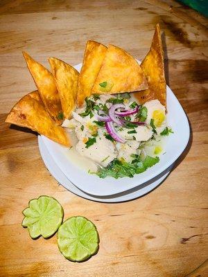 Ceviche de pescado