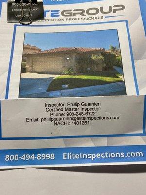 Elite Inspection Services