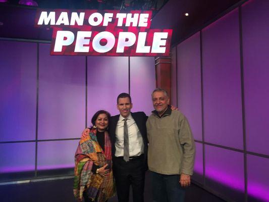 Resham's on Pat Tomasulo late night show Man Of The People