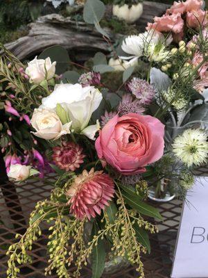 Grab-and-go market bouquets