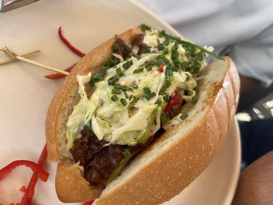 BBQ Braised Brisket Sandwich