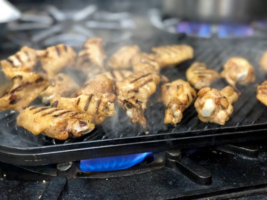 Grilled Chicken Wings... available for take out!