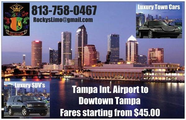 Located 8 mins. from Downtown Tampa, T.B. Forum, Convention Ctr.