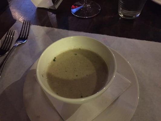 Mushroom soup! Oh so good!