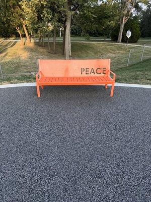 Peace bench