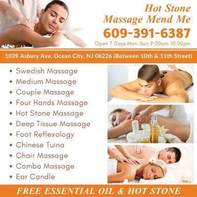 Hot Stone Massage Mend Me