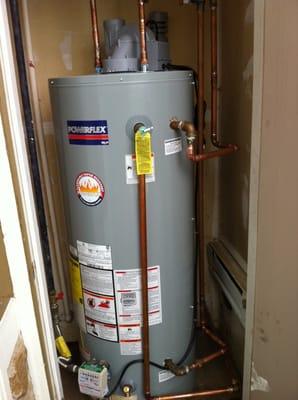 hot water heater upgrade