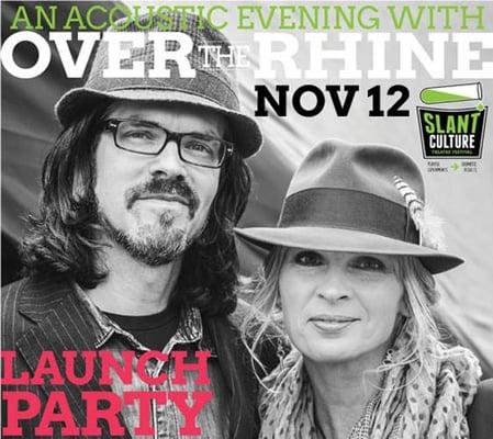 Our Launch Party featuring Over the Rhine is going to be magical!