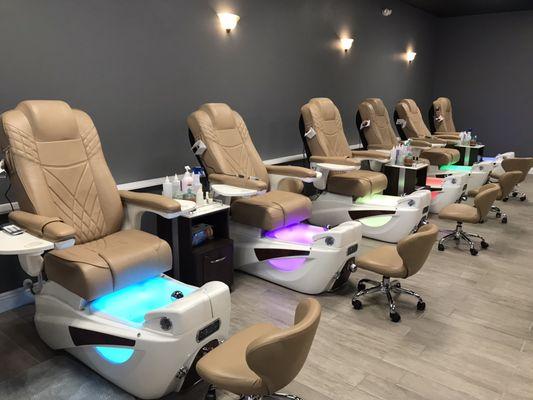 Pedicure chairs