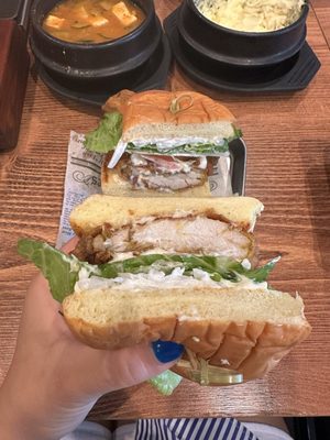 Classic chicken sandwich