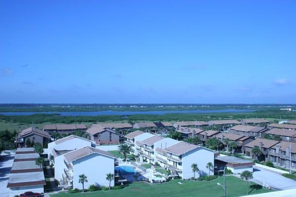 View from Condo looking East over the Intercoastal