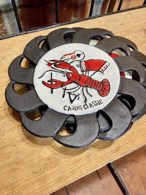 Cajun Classic trivet.